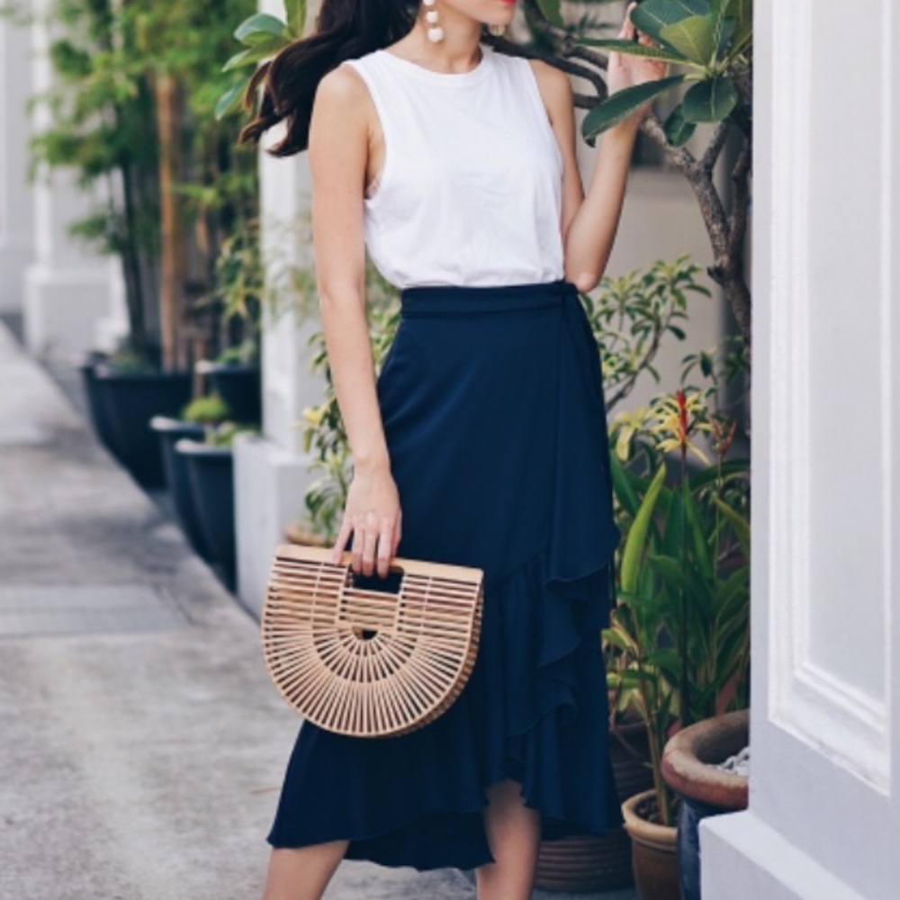 Ark bamboo clutch
